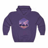 Dinosaur Hooded Sweatshirt Extinction - Purple / L - Hoodie