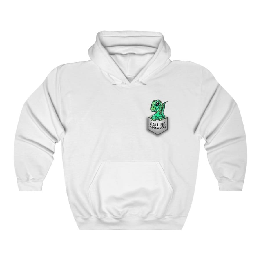 Dinosaur Hooded Sweatshirt For Women <br> Call Me Mamasaurus