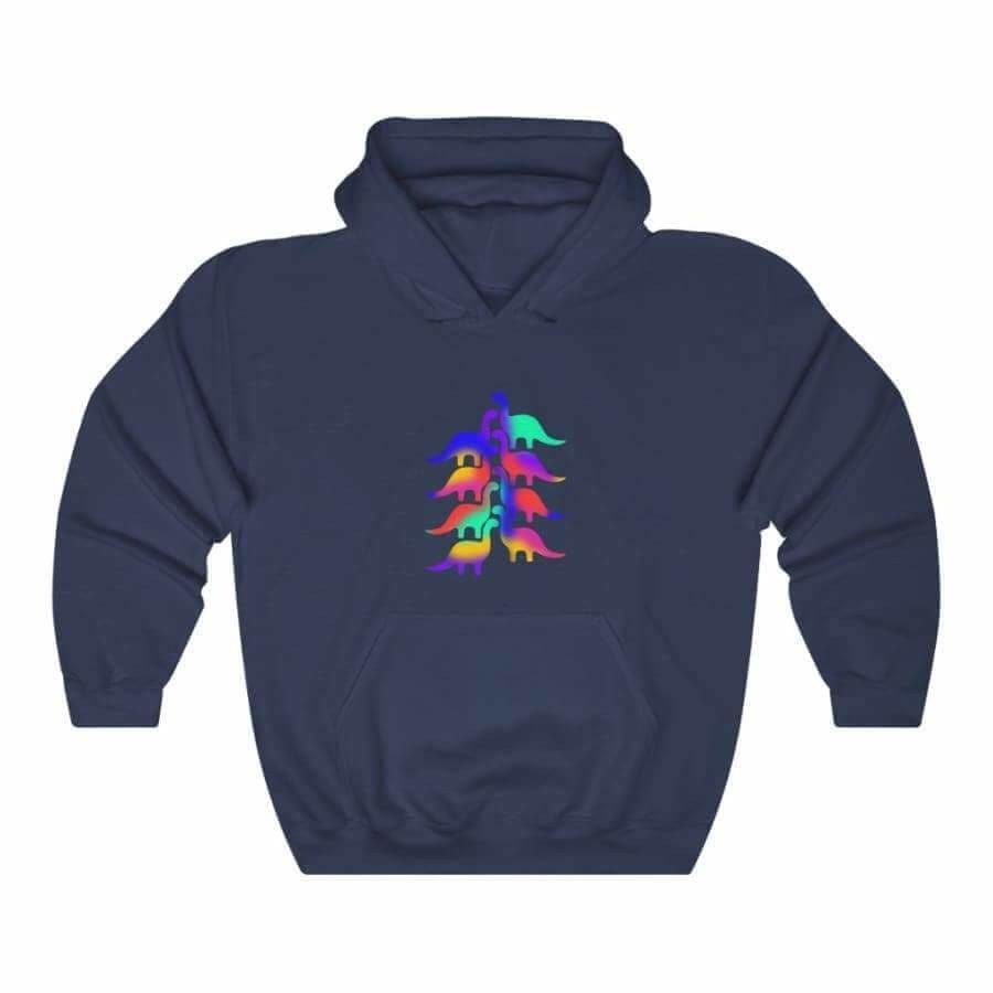 Dinosaur Hooded Sweatshirt For Women <br> Dinosaur Tree