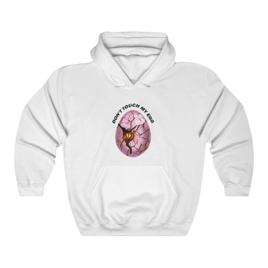Dinosaur Hooded Sweatshirt For Women <br> Don't Touch My Egg