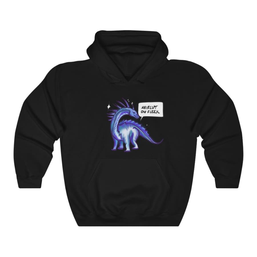 Dinosaur Hooded Sweatshirt For Women <br> Haircut On Fleek