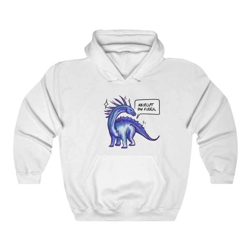 Dinosaur Hooded Sweatshirt For Women <br> Haircut On Fleek