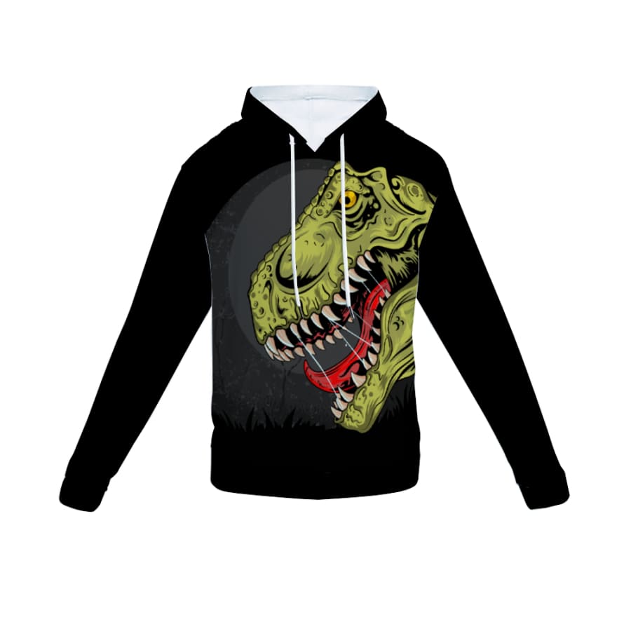 Dinosaur Hooded Sweatshirt <br> Moonlight Terror