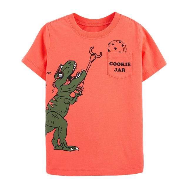 Dinosaur Kid Shirt <br> Cookie Jar
