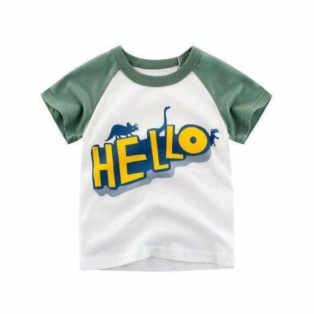Dinosaur Kid Shirt Hello Dinosaurs