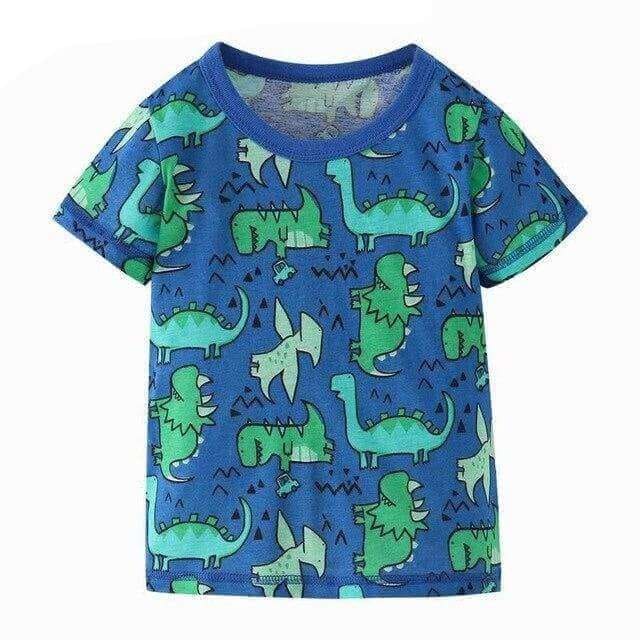 Dinosaur Kid Shirt  Herd of Dinosaurs