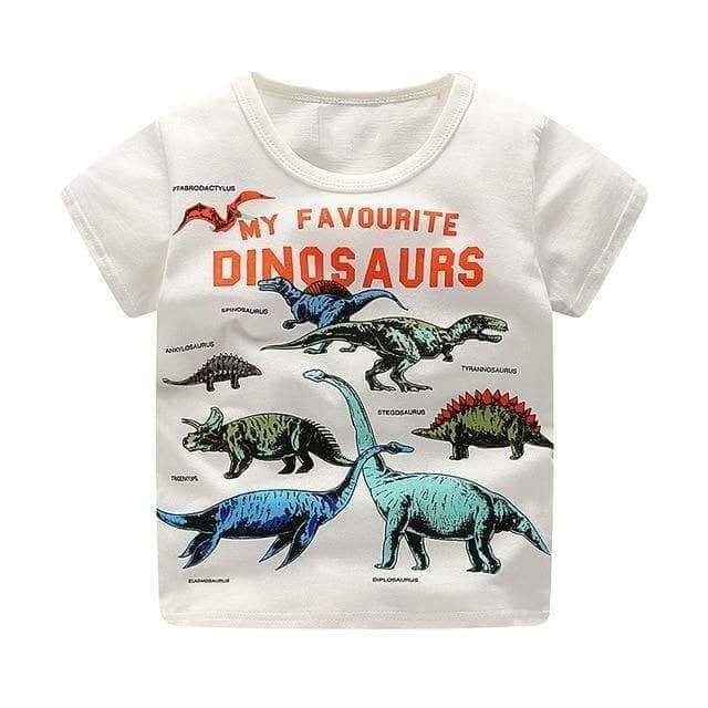 Dinosaur Kid Shirt My Favourite Dinosaurs