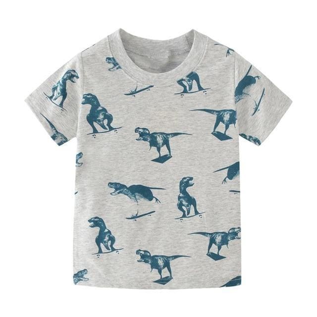 Dinosaur Kid Shirt <br> Skateboarding Rex
