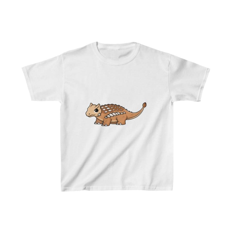 Dinosaur Kids Tee Cute Ankylosaurus
