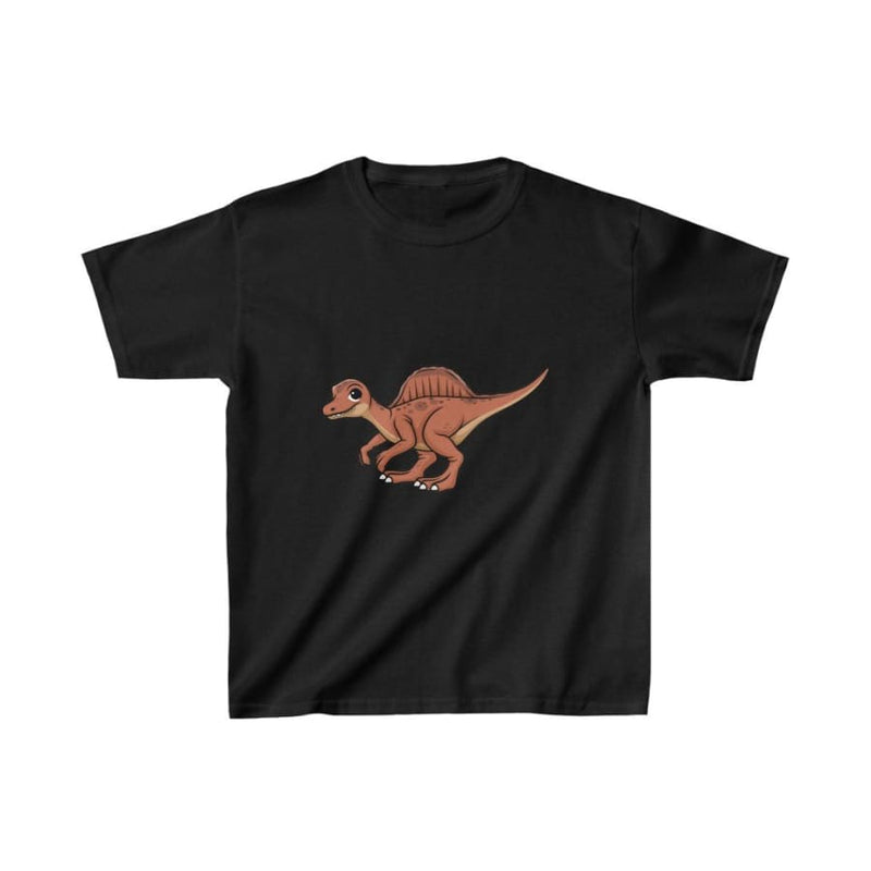 Dinosaur Kids Tee Cute Spinosaurus - White / L - Kids 