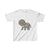 Dinosaur Kids Tee Cute Triceratops - White / L - Kids 