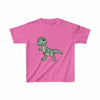 Dinosaur Kids Tee Cute Tyrannosaurus - Azalea / XS - Kids