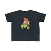 Dinosaur Kids Tee Dino Tractor - Black / 3T - Kids clothes