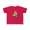 Dinosaur Kids Tee Dino Tractor - Red / 2T - Kids clothes