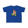 Dinosaur Kids Tee Dino Tractor - Royal / 2T - Kids clothes