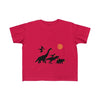 Dinosaur Kids Tee Halloween Herd - Red / 2T - Kids clothes