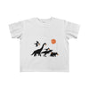 Dinosaur Kids Tee Halloween Herd - White / 2T - Kids clothes