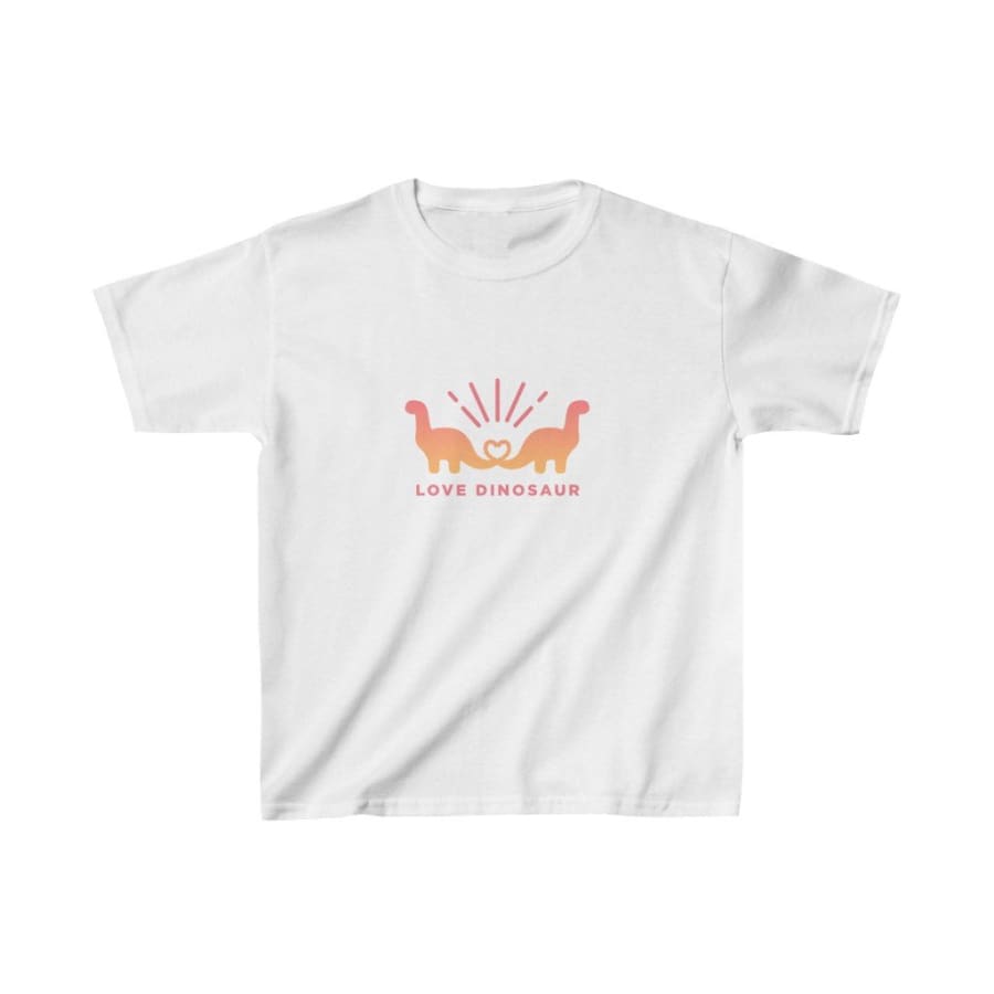 Dinosaur Kids Tee Love Dinosaur