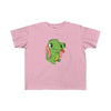 Dinosaur Kids Tee Teasing Dinosaur - Pink / 2T - Kids