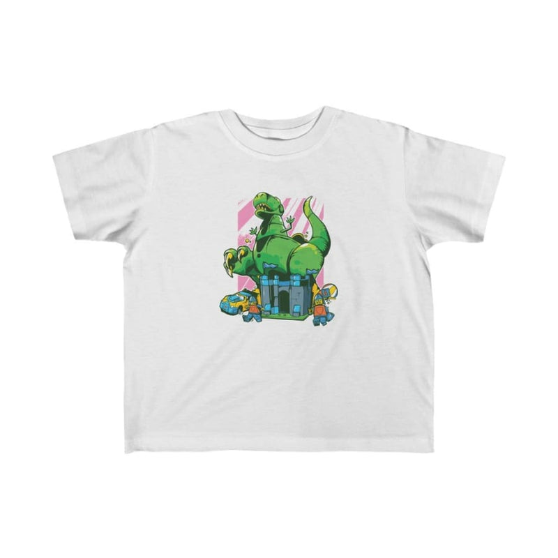 Dinosaur Kids Tee Toysaurus - Heather / 4T - Kids clothes