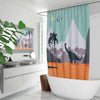 Dinosaur Landscape Shower Curtain - Bathroom