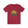 Dinosaur Men Tee Fatherhood - Canvas Red / XS - T-Shirt