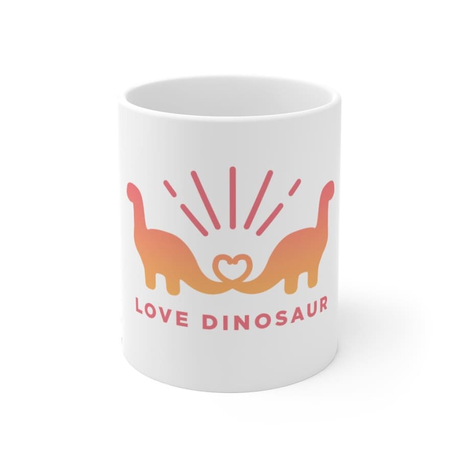 Dinosaur Mug Love Dinosaur - 11oz - Mug