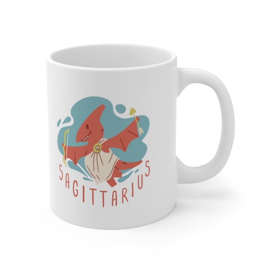 Dinosaur Mug / Sagittarius - 11oz - Mug