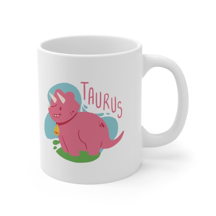 Dinosaur Mug /  Taurus