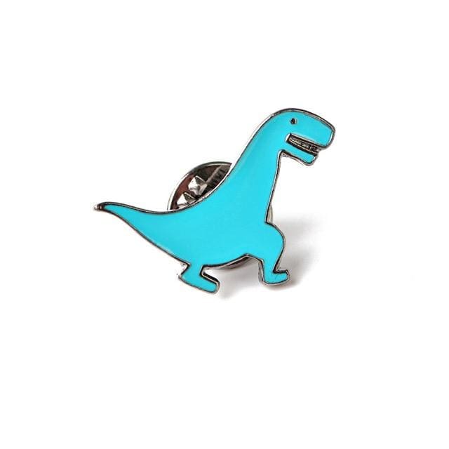 Dinosaur Pin | Blue T-Rex
