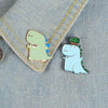 Dinosaur Pins / Cute Animal Pin | Friendly Dino