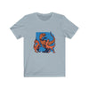 Dinosaur Tee Daddy Raptor - Light Blue / XS - T-Shirt