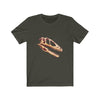 Dinosaur Tee Dino Skull - Dark Olive / L - T-Shirt