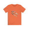 Dinosaur Tee Dino Skull - Orange / XS - T-Shirt