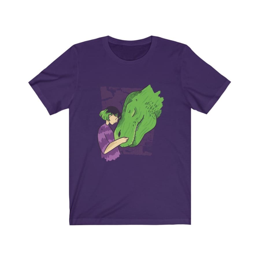 Dinosaur Tee Dinosaur Soulmate - Team Purple / L - T-Shirt