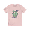 Dinosaur Tee Eating Unicorn - Soft Pink / XL - T-Shirt