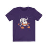 Dinosaur Tee Halloween Skeleton - Team Purple / XS - T-Shirt