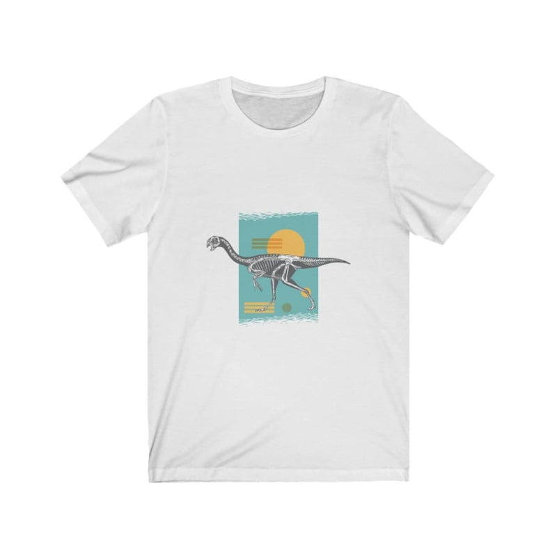 Dinosaur Tee Oviraptoridae - Silver / L - T-Shirt