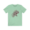 Dinosaur Tee Roaring Carnotaurus - Mint / XS - T-Shirt