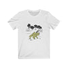 Dinosaur Tee Roaring Triceratops - White / L - T-Shirt