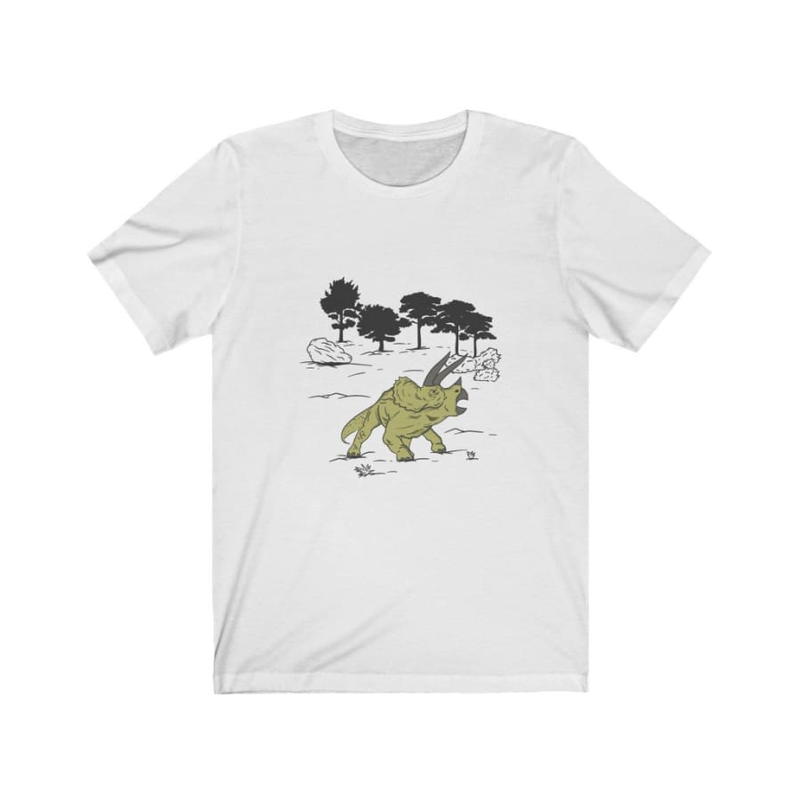 Dinosaur Tee <br> Roaring Triceratops