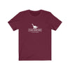 Dinosaur Tee Team Herbivore - Maroon / XS - T-Shirt