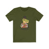Dinosaur Tee TeaRex - Olive / XS - T-Shirt