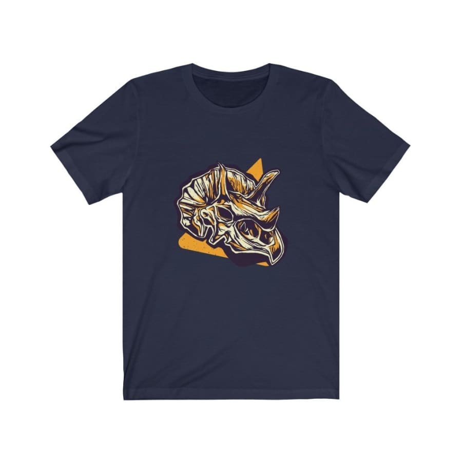 Dinosaur Tee <br> Triceratops Skull