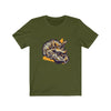 Dinosaur Tee Triceratops Skull - Olive / XS - T-Shirt