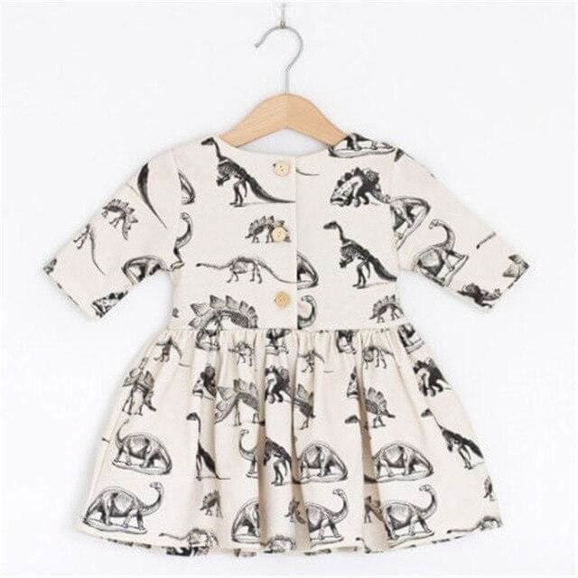 Old Fashioned Dinosaur Toddler Dress