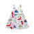 Lovely Baby Dinosaur Dress With Strappes