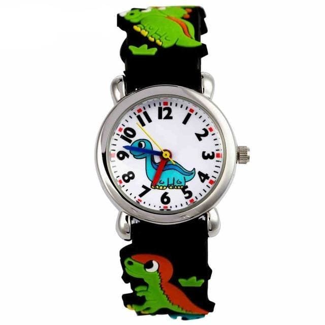 Dinosaur Watch <br> Black Watch For Kid