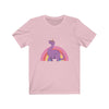 Dinosaur Women Tee Dinosaur Unicorn - Pink / XS - T-Shirt