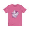 Dinosaur Women Tee Floral Dinosaurs - Charity Pink / XS -